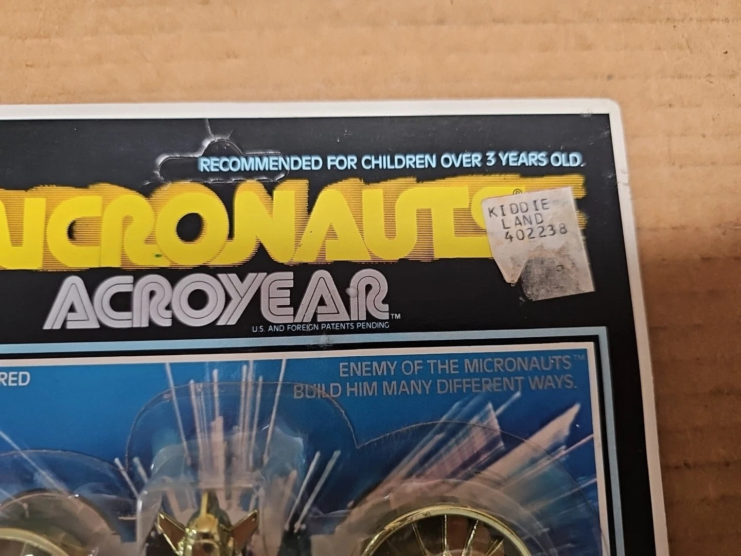 2 Lot Mego MICRONAUTS Acroyear 1976 Figure Brand Sealed UNPUNCHED & II 1977