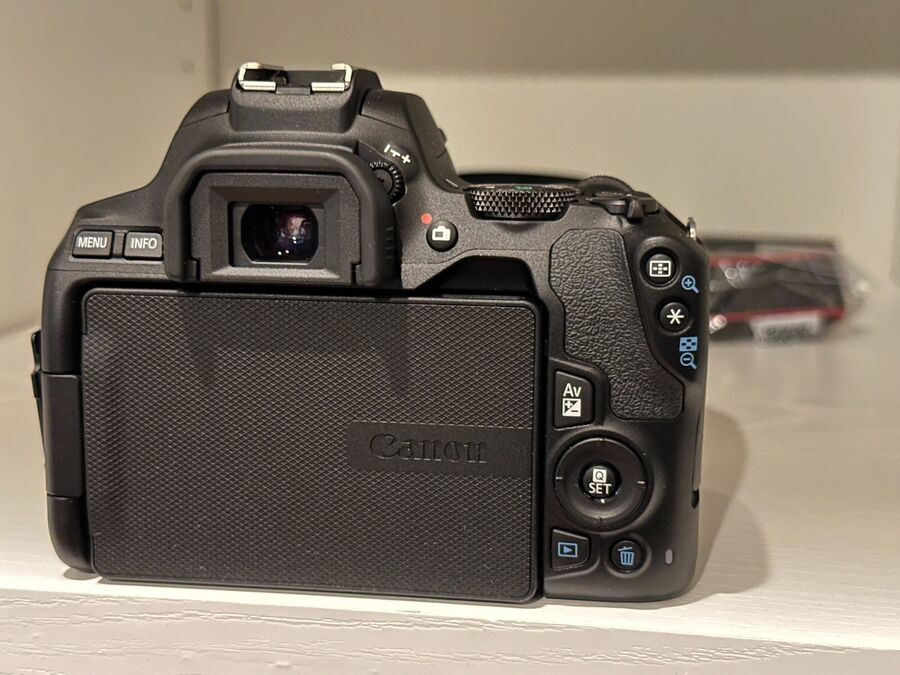 Canon EOS Rebel SL3 250D DSLR Camera (Body) Black